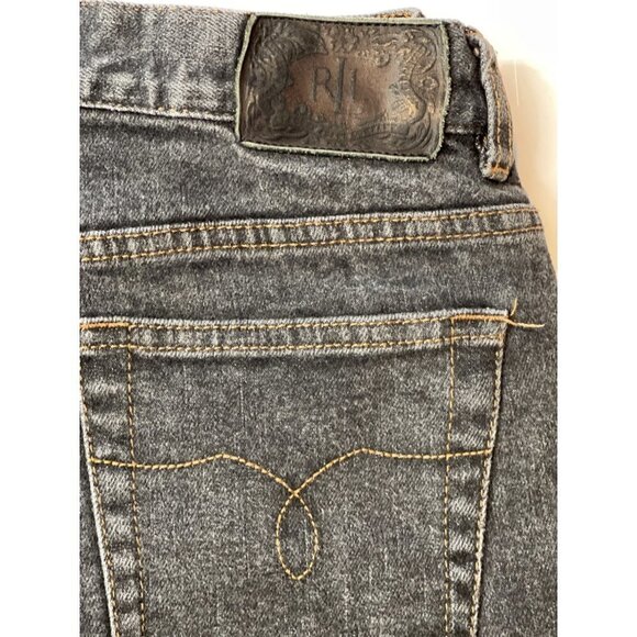 LRL LAUREN by RALPH LAUREN Premium Denim Jeans Women's Size 10 Boot-Cut Mid-Rise - Picture 3 of 16